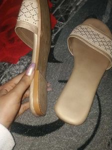 Nude Beige Flats