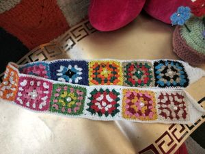 Crochet Granny Square Belt