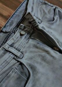 Gray Denim Jeans