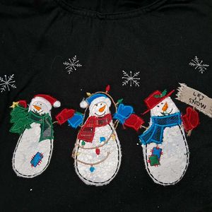 Christmas Black T-Shirt