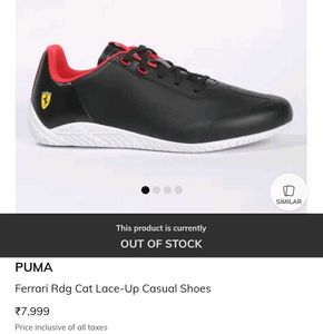 Ferrari Rdg Cat Lace-Up MOTORSPORT Shoes