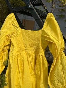 RAGAVI Yellow Maxi Dress