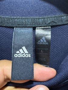 Adidas Aeroready Navy Blue DriFit TShirt