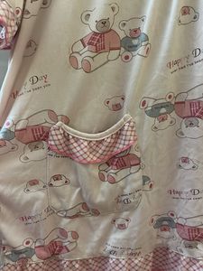 Cute Bear Print Nightsuit
