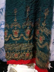 Green And Red Kurti