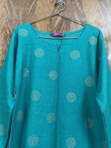 Elegant Teal Kurta