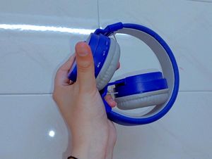Wireless Headphones In Blue
