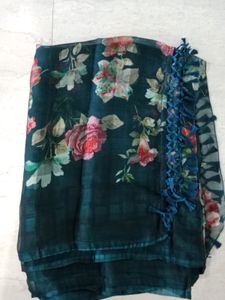 Floral Printed Saree