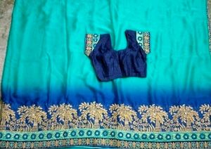 Zari Work Saree