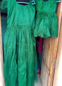 Mom And Daughter Matching Dress