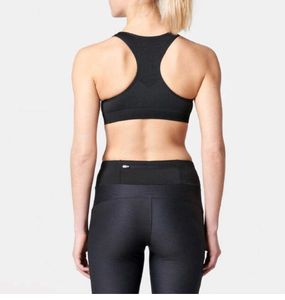 Kalenji Black Sports Bra - Size M