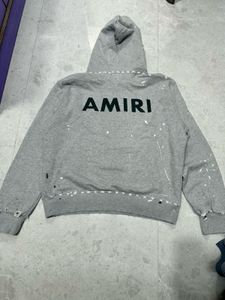 Amiri Authentic Paint Splatter Hoodie