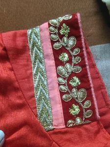 Beautiful Back Design Blouse With Heavy Lace.