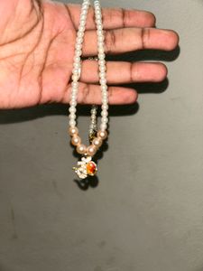 Handmade Om Necklace