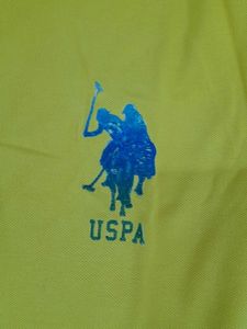 Yellow USPA Polo T-Shirt