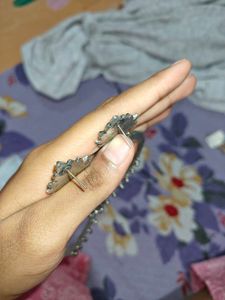 Oxidised Mirror Earrings