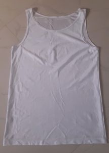 Stylish Sleeveless White Top