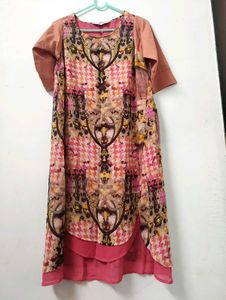Multicolour Kurtha