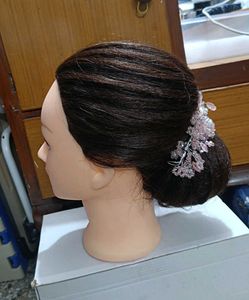 Real Hair Dummy For Hairstyle Practice