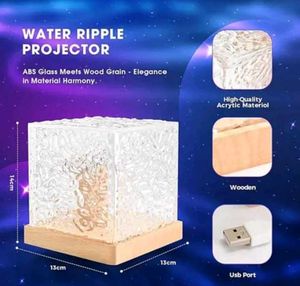 Acrylic Romantic Ocean Wave Night lamp