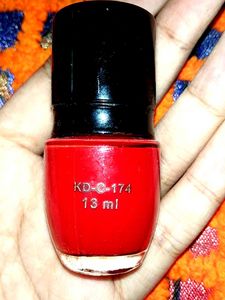 L&#39; Bob Red Nail Enamel - 13ml