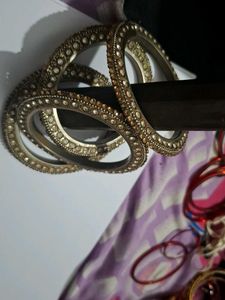 Set of 2 Gold Bangles
