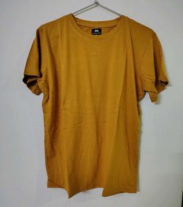 Plain Mustard T-shirt
