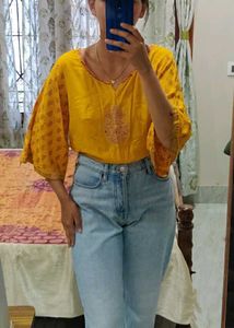 Boho Bell Sleeve Top