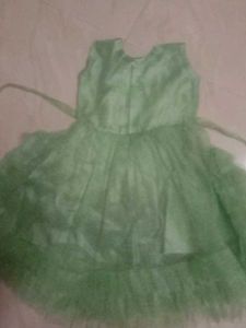 Green Tulle Party Dress