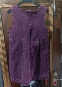 Valvet Dress Under 4 To 6 Years