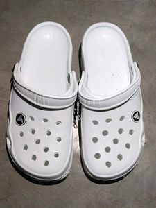 Crocs White Clogs...