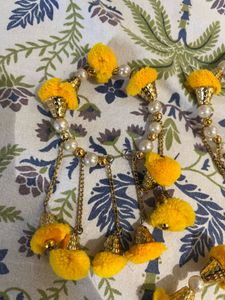 Yellow Tassel Bracelet
