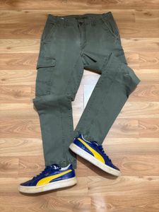 Jack&amp;Jones Olive Green Cargo Pants