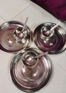 Stainless Steel Dinner Set