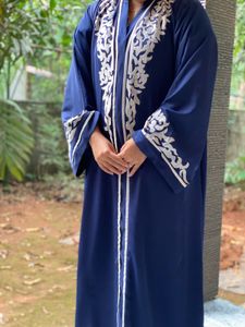 Elegant Embroidered Abaya