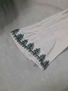 White Short Kurti
