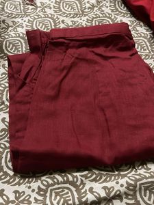 Maroon Palazzos