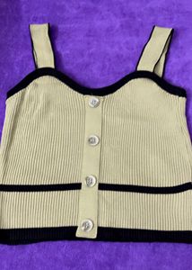 Pastel Green Sleeveless Tank Top