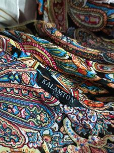 I. Paisley Print Dress