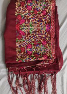 Chiffon Saree, Like New, Long Sleeve Blouse