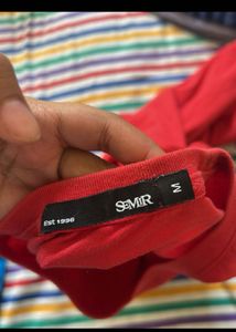 Red Velocity Graphic Tee