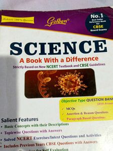 Golden Science Textbook  Class X