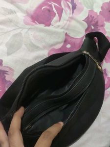 Black Waist Bag