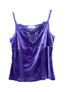 Puple Sparkly Tank Top