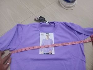 Men&#39; s Purple Full Sleeve T-Shirt