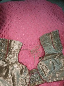 New Saree With Blouse.