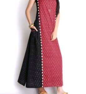 Sleevless Cotton Dress