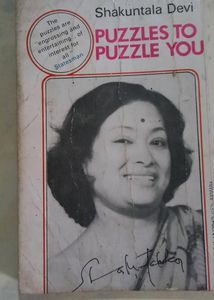 Original Puzzle Book By Shakuntala Devi