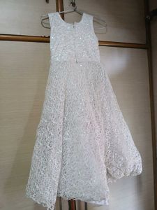 Sparkly White Party Dress