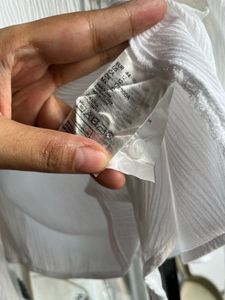 H&amp;M Button Down Tie Up Shirt